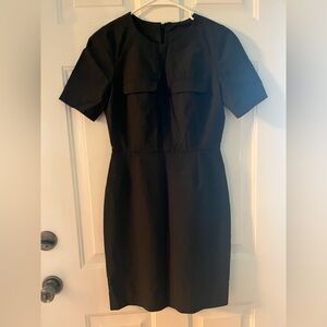 JCrew wool crepe dress
